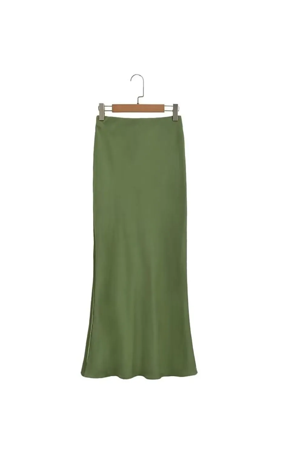 ‘Ellie’ High-Waisted Figure-Flattering Mermaid-Style Midi Skirt (3 Colors) sold by Goodnight Macaroon product image thumbnail 3