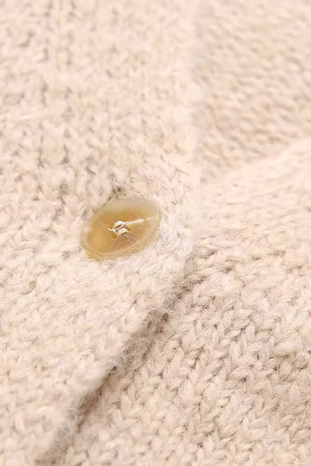 'Gina' Soft Knitted V-Neck Short Cardigan sold by Goodnight Macaroon product image thumbnail 4