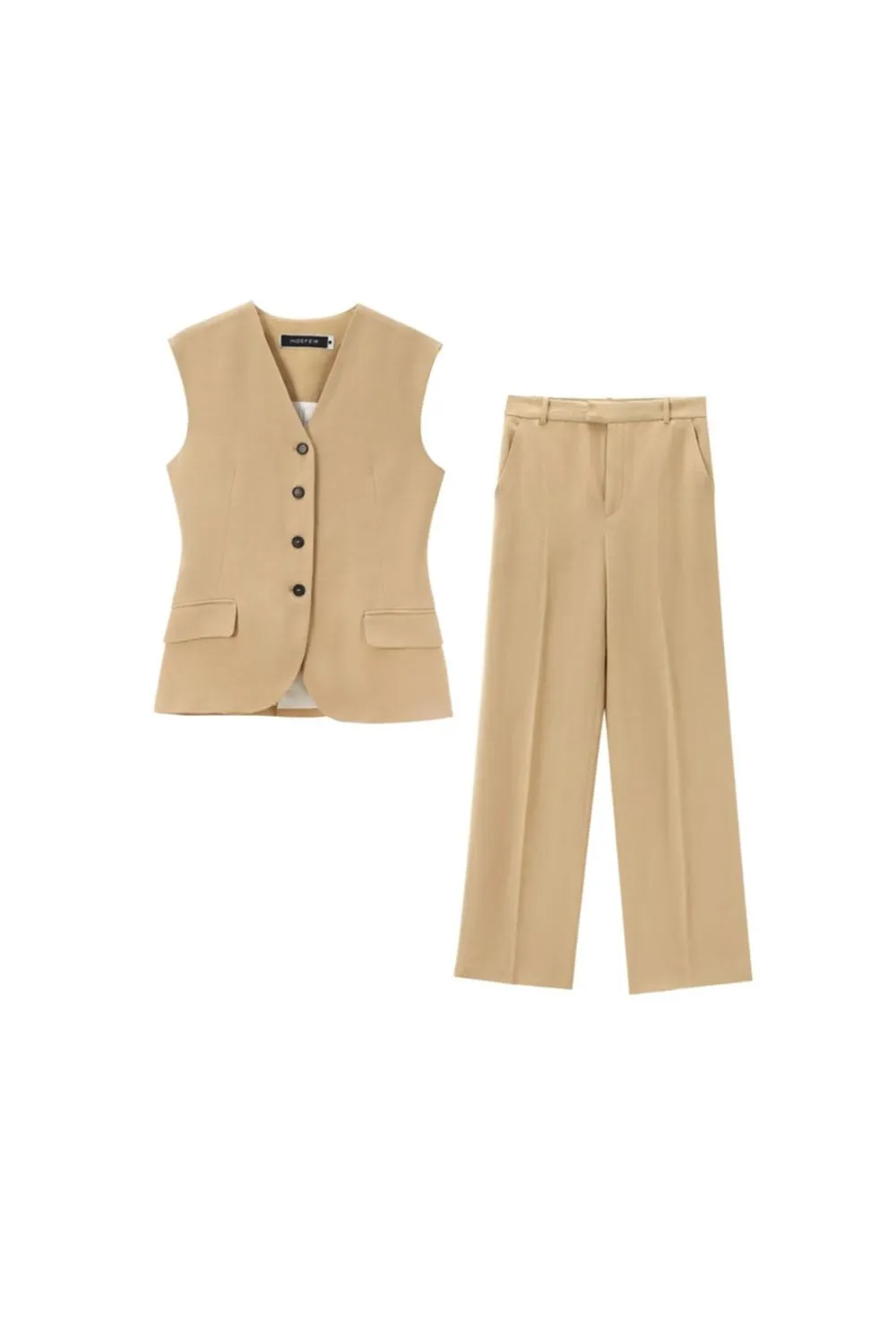 ‘Chloe’ Single Breasted Vest & Pants (Sold Separately) sold by Goodnight Macaroon