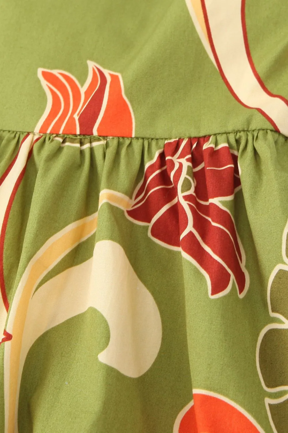 ‘Erin’ Casual Spaghetti Strap Printed Midi Dress sold by Goodnight Macaroon product image thumbnail 5