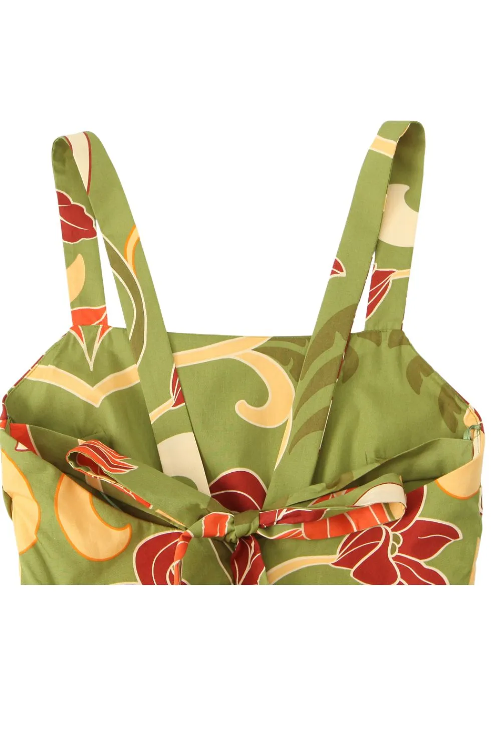 ‘Erin’ Casual Spaghetti Strap Printed Midi Dress sold by Goodnight Macaroon product image thumbnail 4