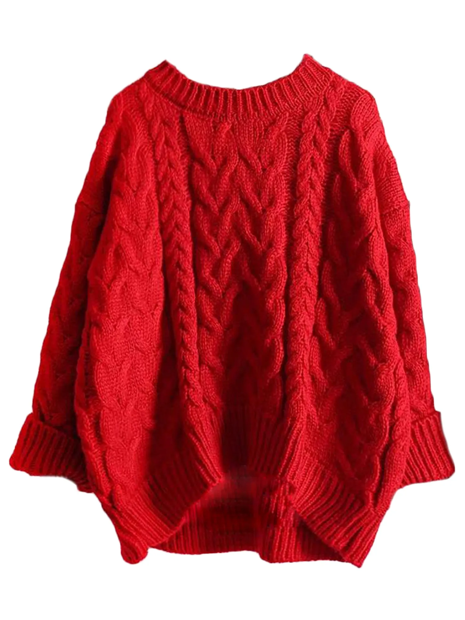 'Katelyn' Crewneck Knitted Sweater (4 Colors) sold by Goodnight Macaroon product image thumbnail 4