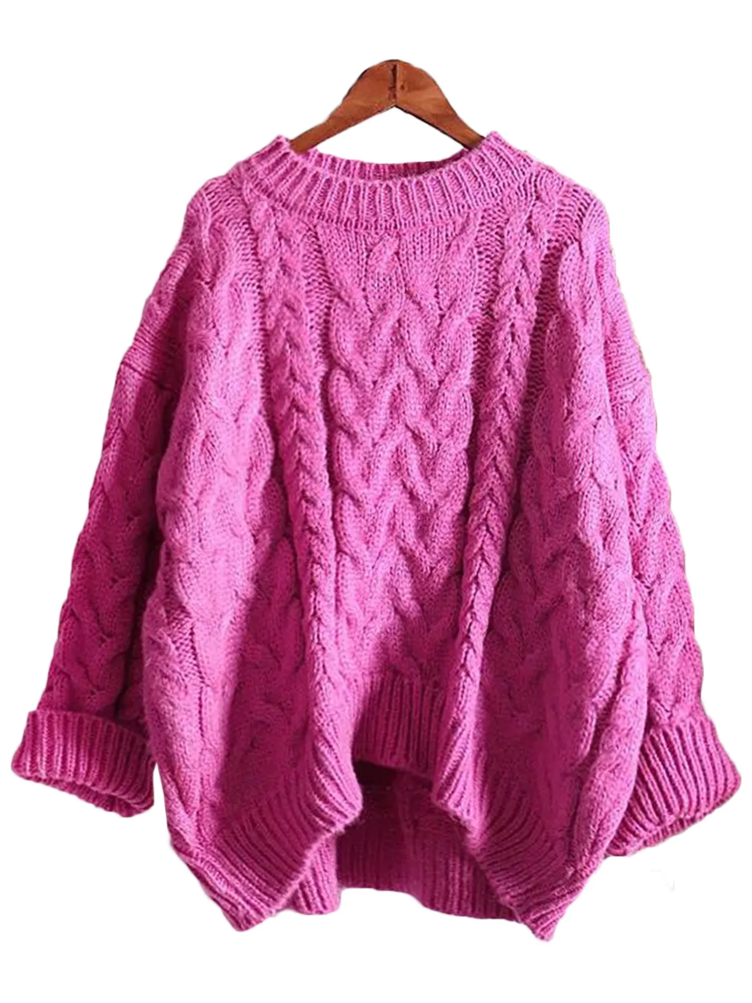 'Katelyn' Crewneck Knitted Sweater (4 Colors) sold by Goodnight Macaroon product image thumbnail 3