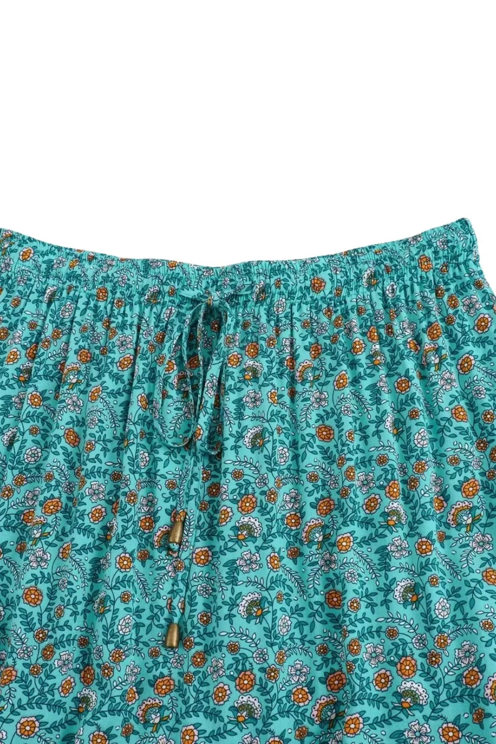‘Lily’ Vacation Style Cotton Midi Skirt sold by Goodnight Macaroon product image thumbnail 3