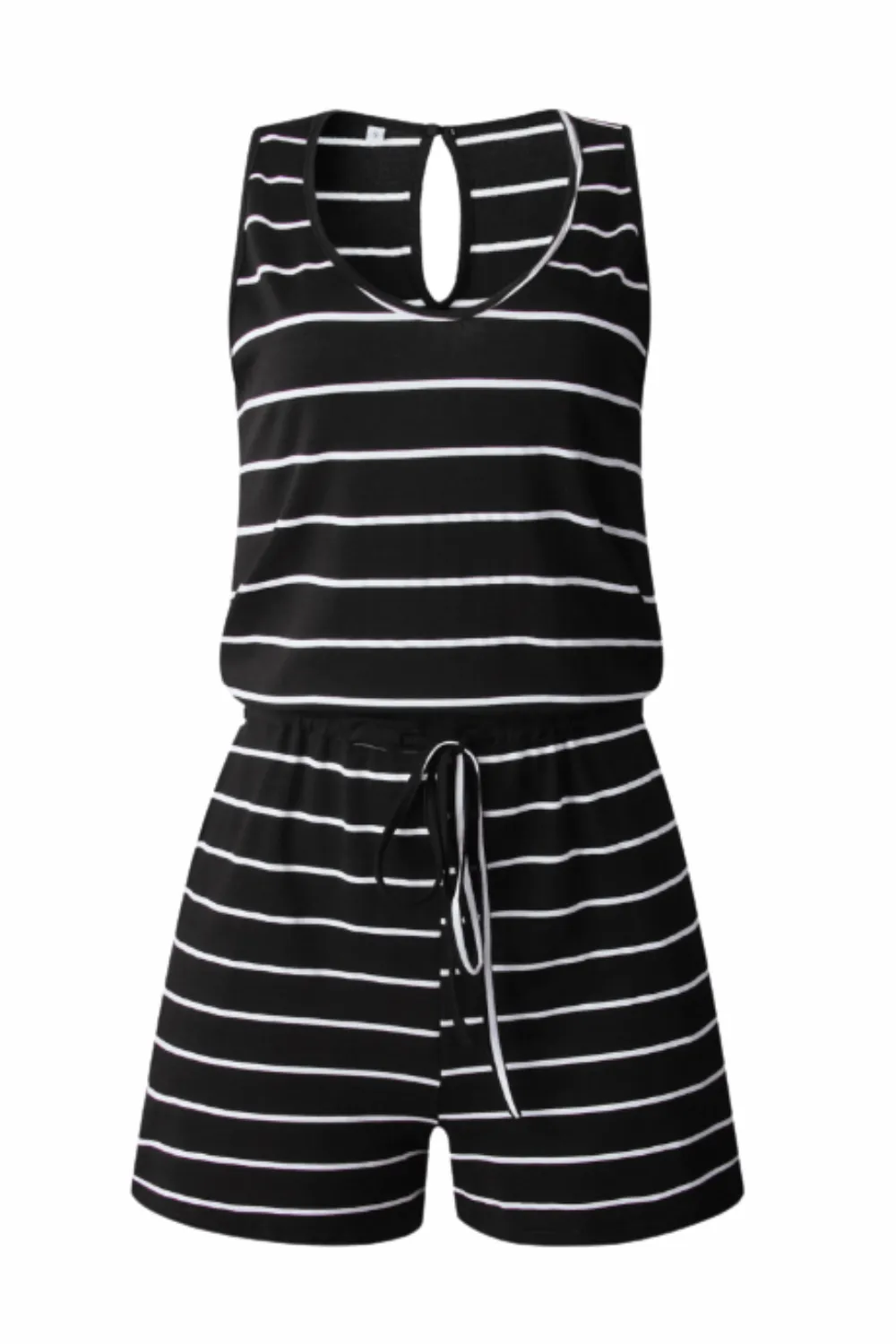'Toni Sleeveless Stripe Romper (5 Colors) sold by Goodnight Macaroon product image thumbnail 5