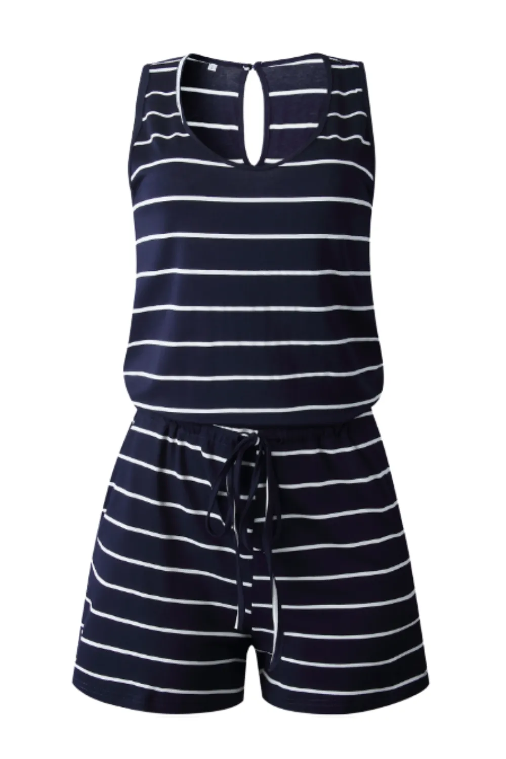 'Toni Sleeveless Stripe Romper (5 Colors) sold by Goodnight Macaroon
