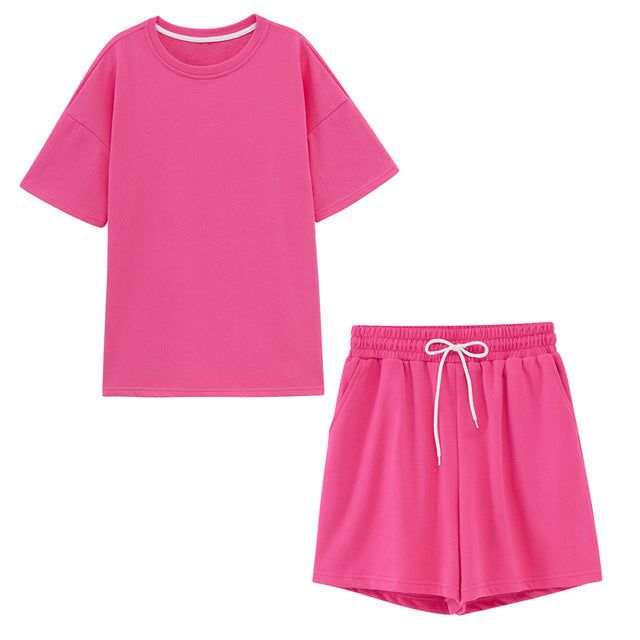 Round Neck 2-Piece T-shirt Set sold by Goodnight Macaroon product image thumbnail 5