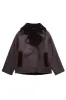 'Denise' Faux Suede Fleeced Jacket (2 Colors) sold by Goodnight Macaroon