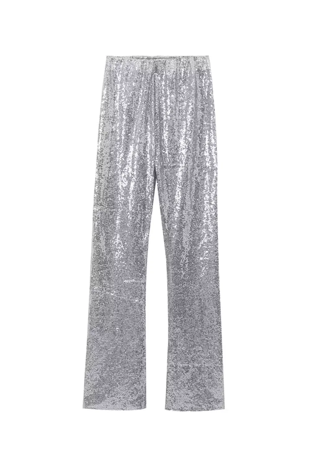 'Zoe' High-Waist Sequinned Flared Pants (2 Colors) sold by Goodnight Macaroon