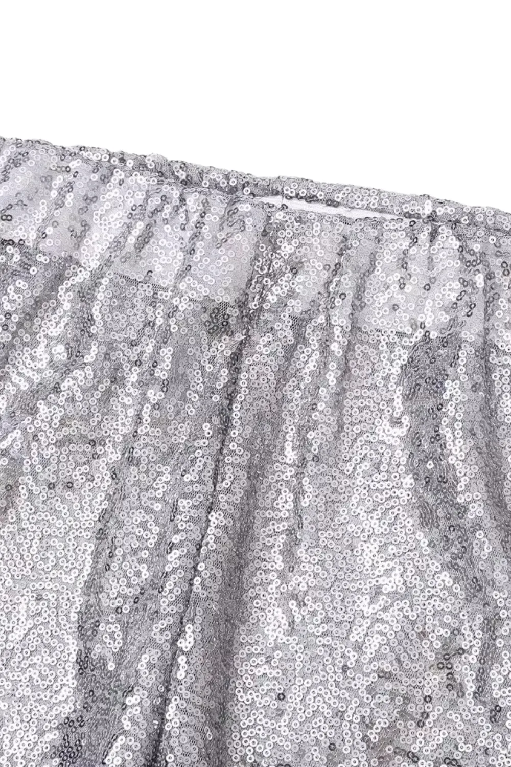 'Zoe' High-Waist Sequinned Flared Pants (2 Colors) sold by Goodnight Macaroon product image thumbnail 4