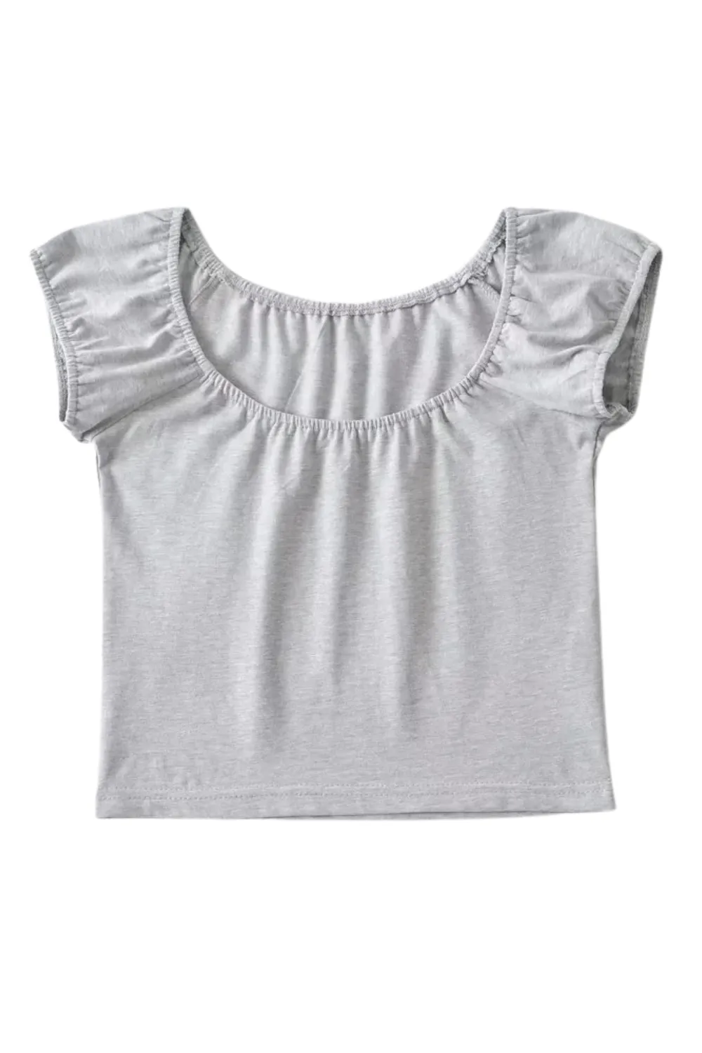 'Abby' Round Neck Short Sleeved Top (4 Colors) sold by Goodnight Macaroon product image thumbnail 2