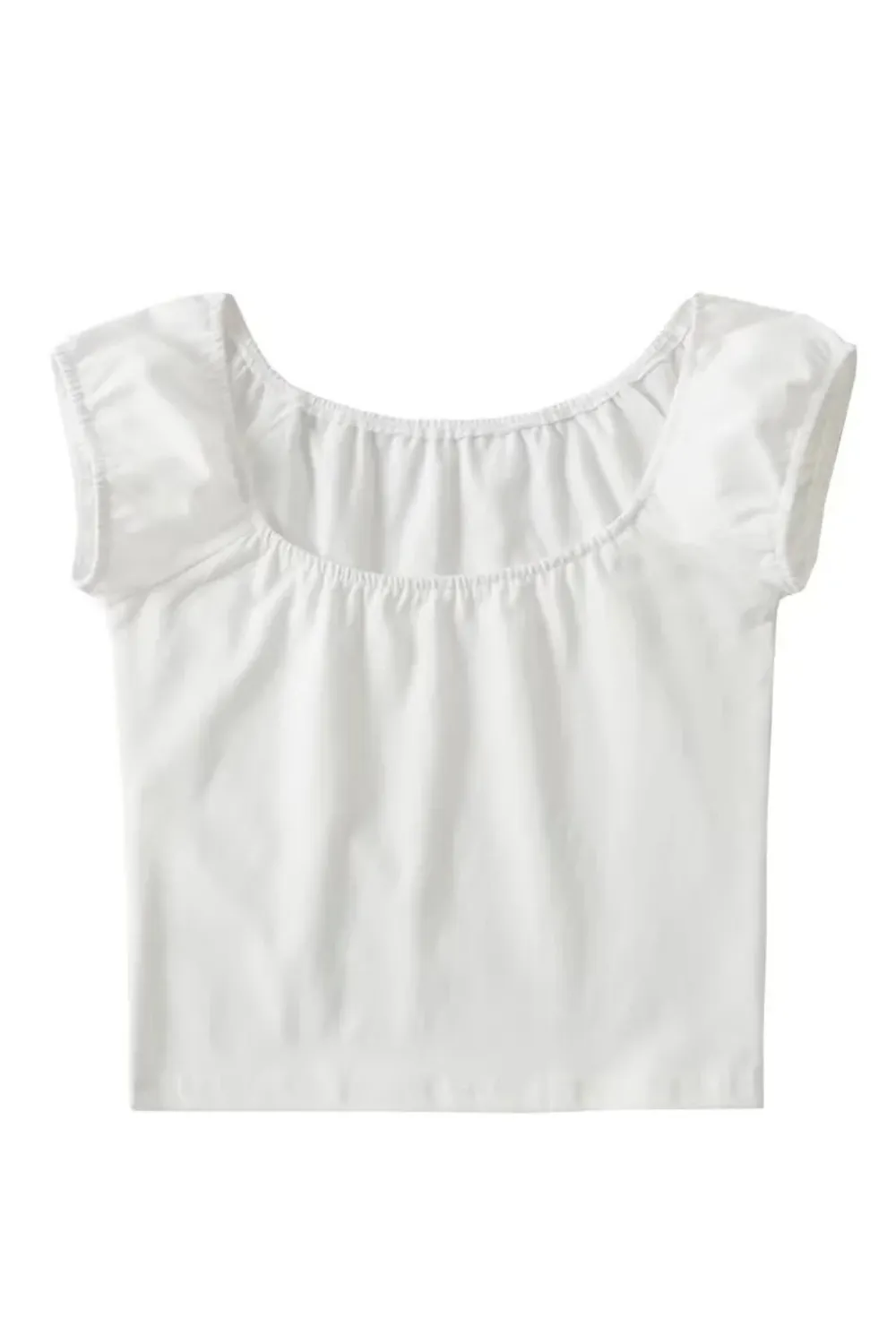 'Abby' Round Neck Short Sleeved Top (4 Colors) sold by Goodnight Macaroon