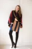 'Ellis' Black Classic Over The Knee Suede Leather Boots sold by Goodnight Macaroon