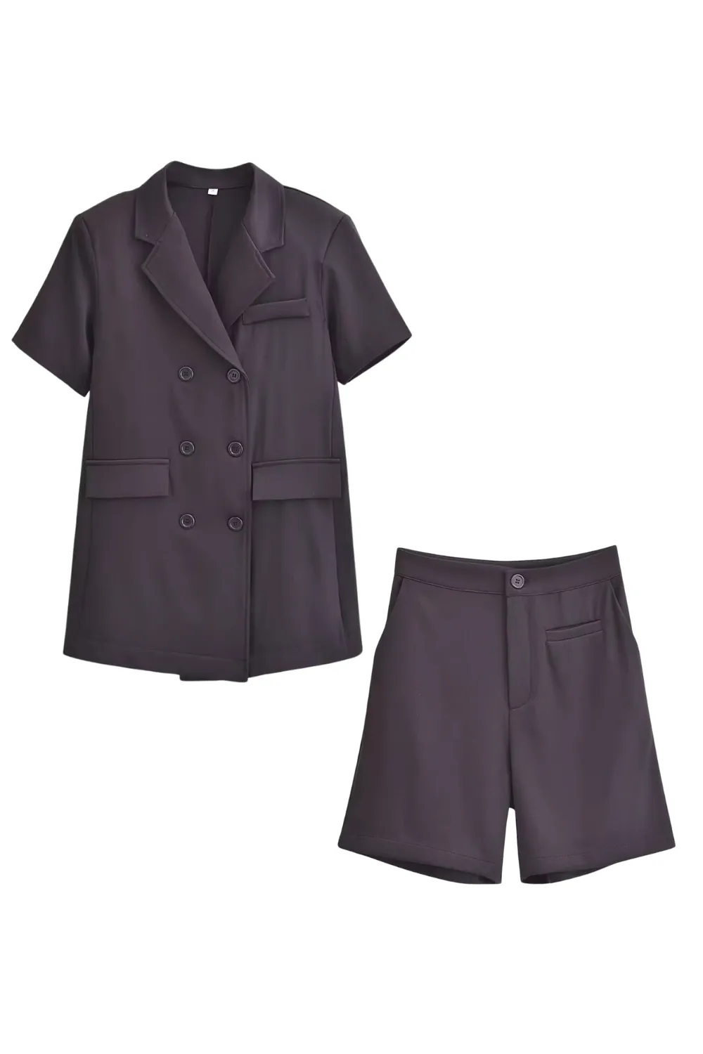 'Kylie' Short-sleeved Suit Top & Shorts Set sold by Goodnight Macaroon