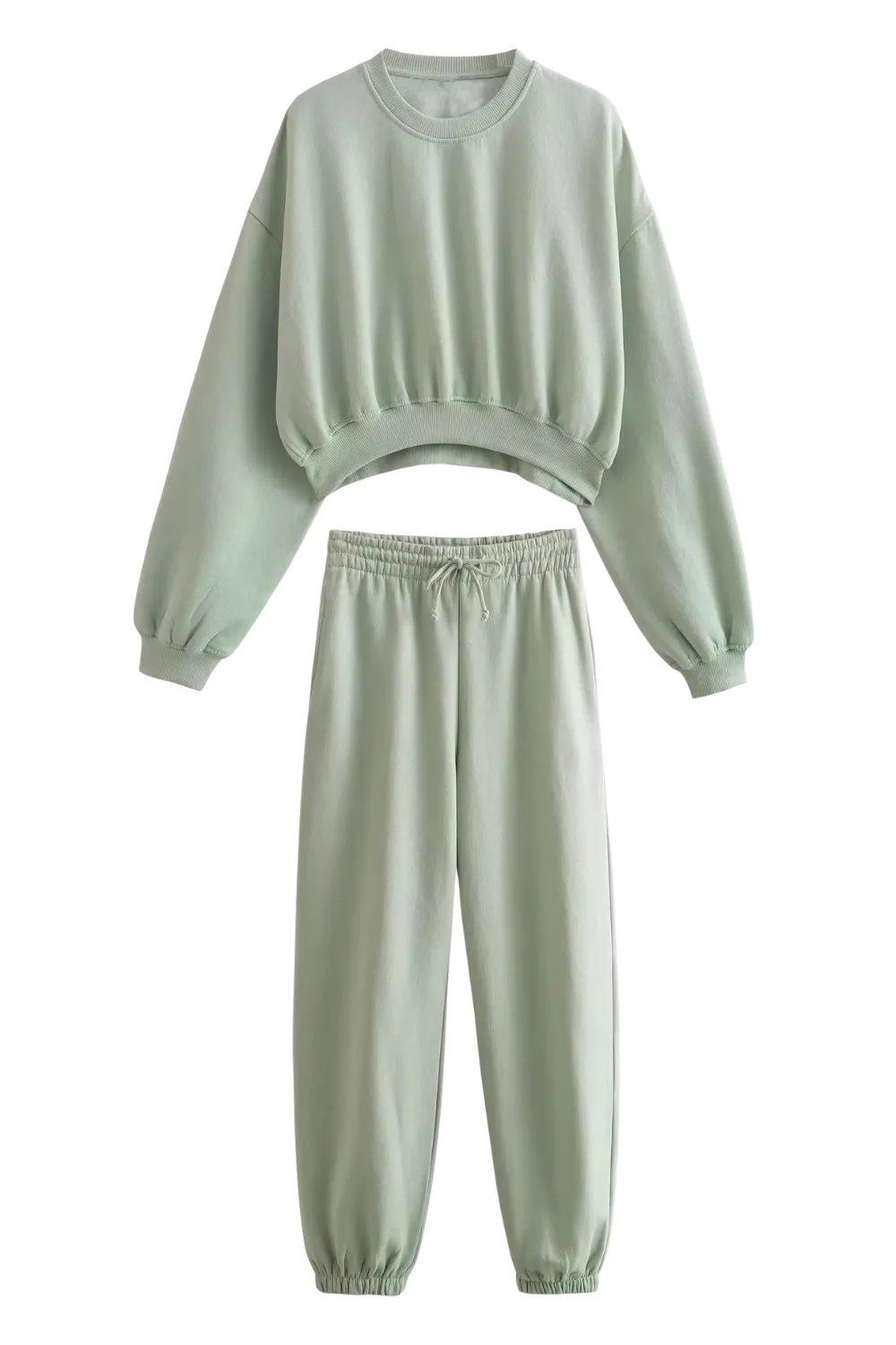 'Hazel' Basic Sweatshirt & Jogging Pants (4 Colors) sold by Goodnight Macaroon