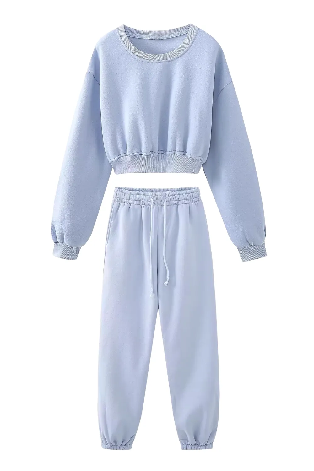 'Hazel' Basic Sweatshirt & Jogging Pants (4 Colors) sold by Goodnight Macaroon product image thumbnail 2