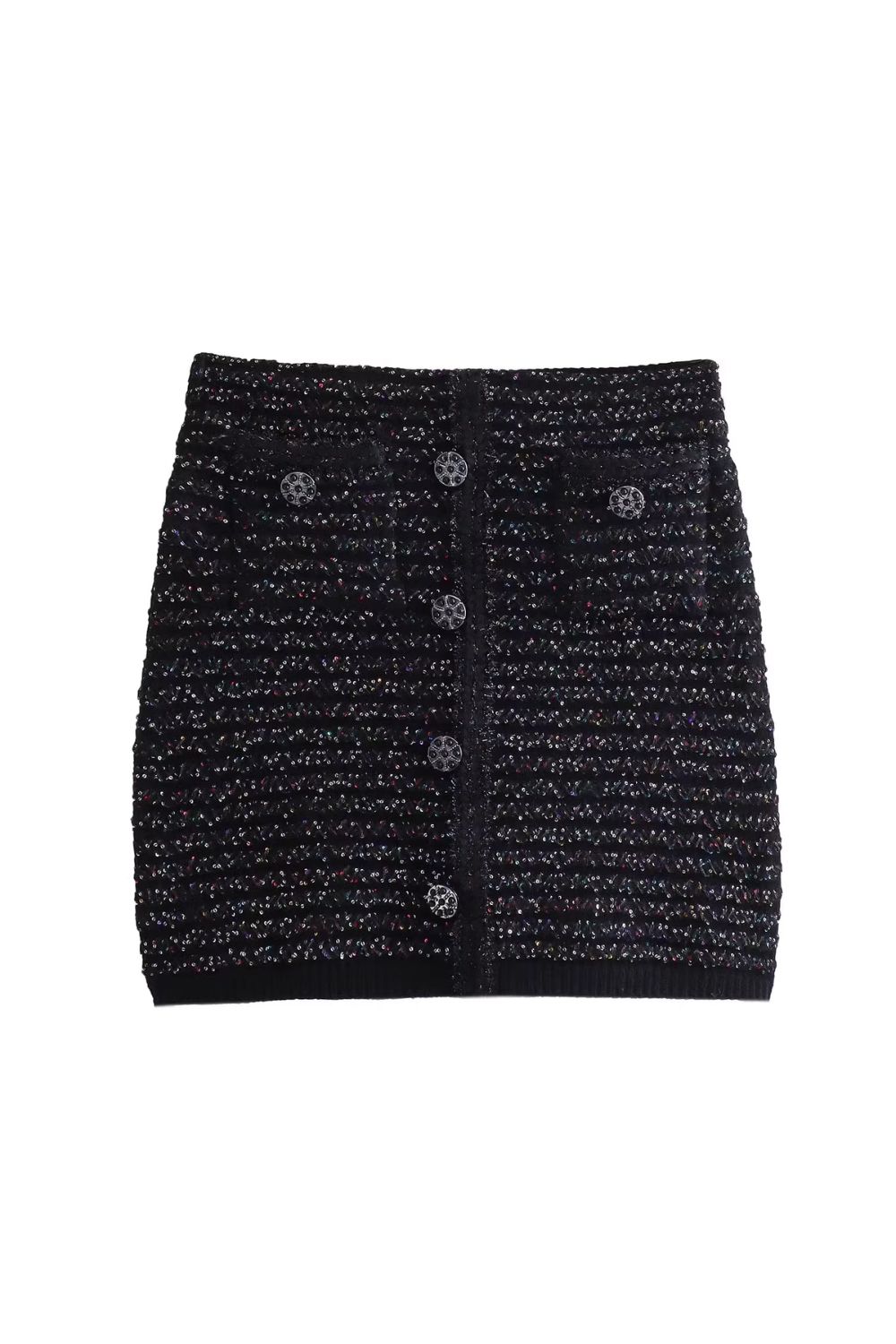 'Francine' Sequinned Knitted Jacket & Skirt Set sold by Goodnight Macaroon product image thumbnail 3