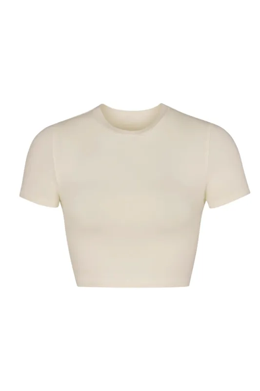 'Lucy' Round-neck Sporty Short T-Shirt Top (7 Colors) sold by Goodnight Macaroon