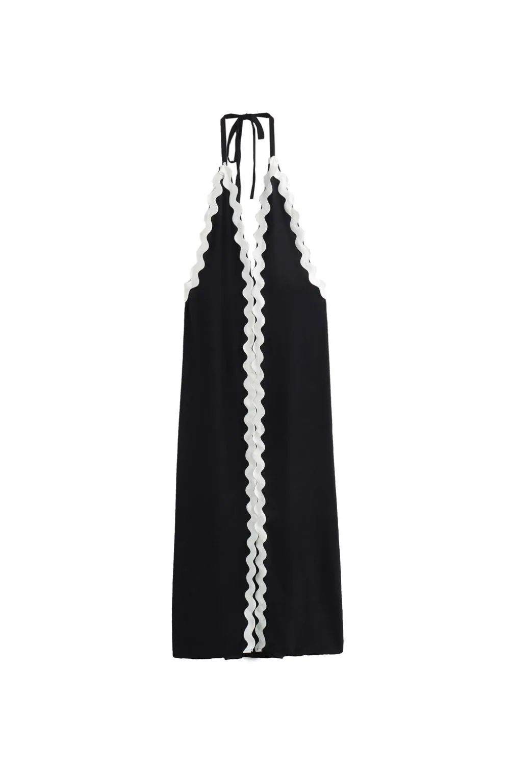 'Rebecca' 'Woven Strap Sleeveless Midi Dress(2 Colors) sold by Goodnight Macaroon product image thumbnail 4