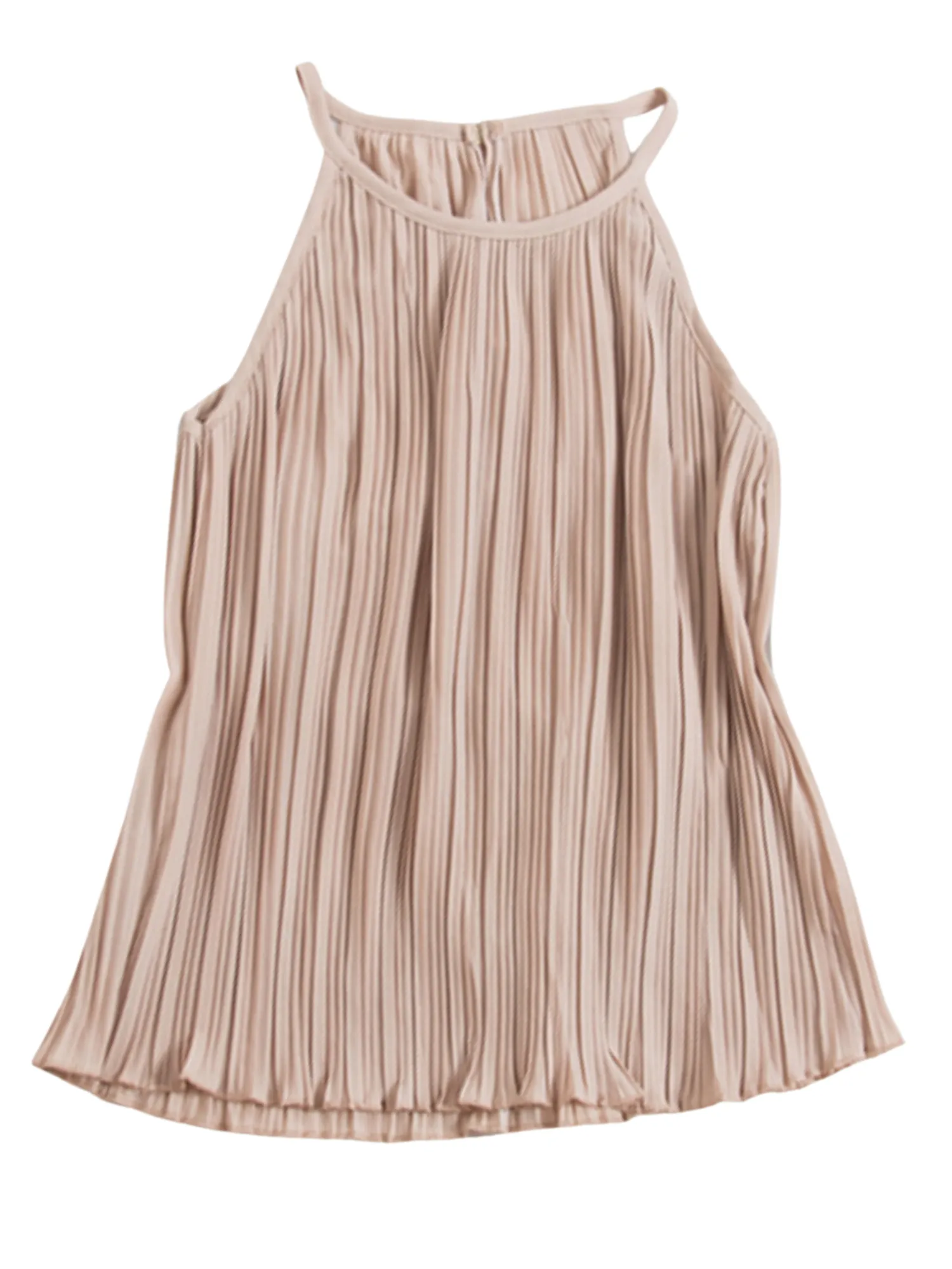 'Darcel' Halter-neck Pleated Top (7 Colors) sold by Goodnight Macaroon product image thumbnail 2