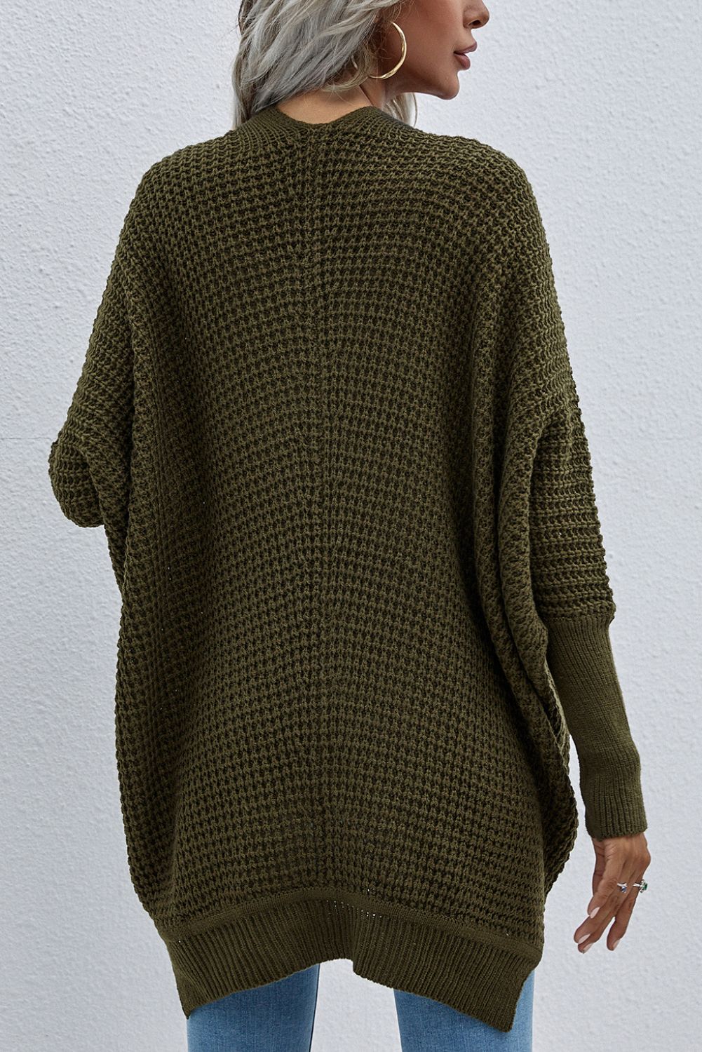 'Veronica' Loose Knitted Cardigan (4 COLORS) sold by Goodnight Macaroon product image thumbnail 6