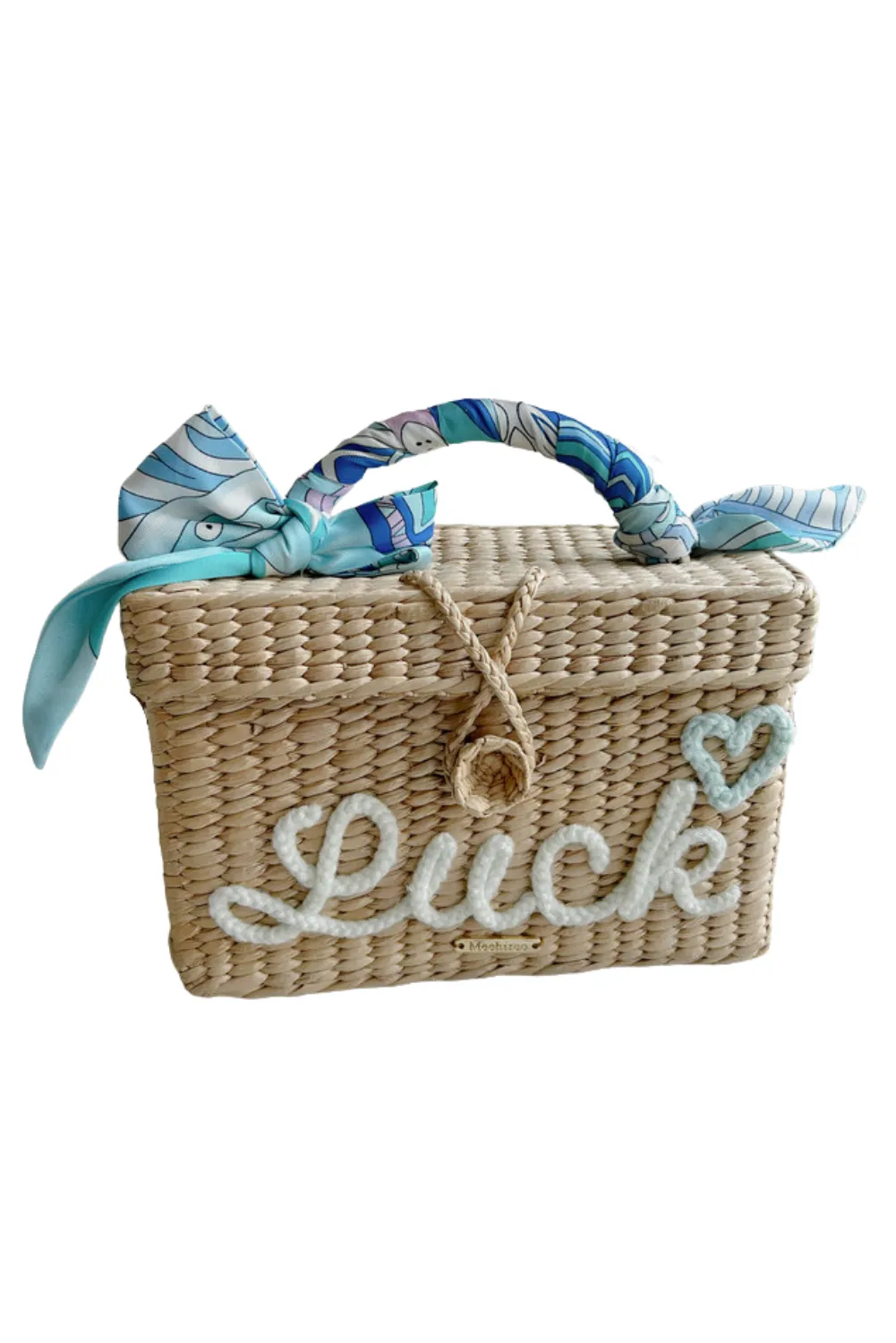 'Bristol' Personalized Straw Bag sold by Goodnight Macaroon product image thumbnail 5