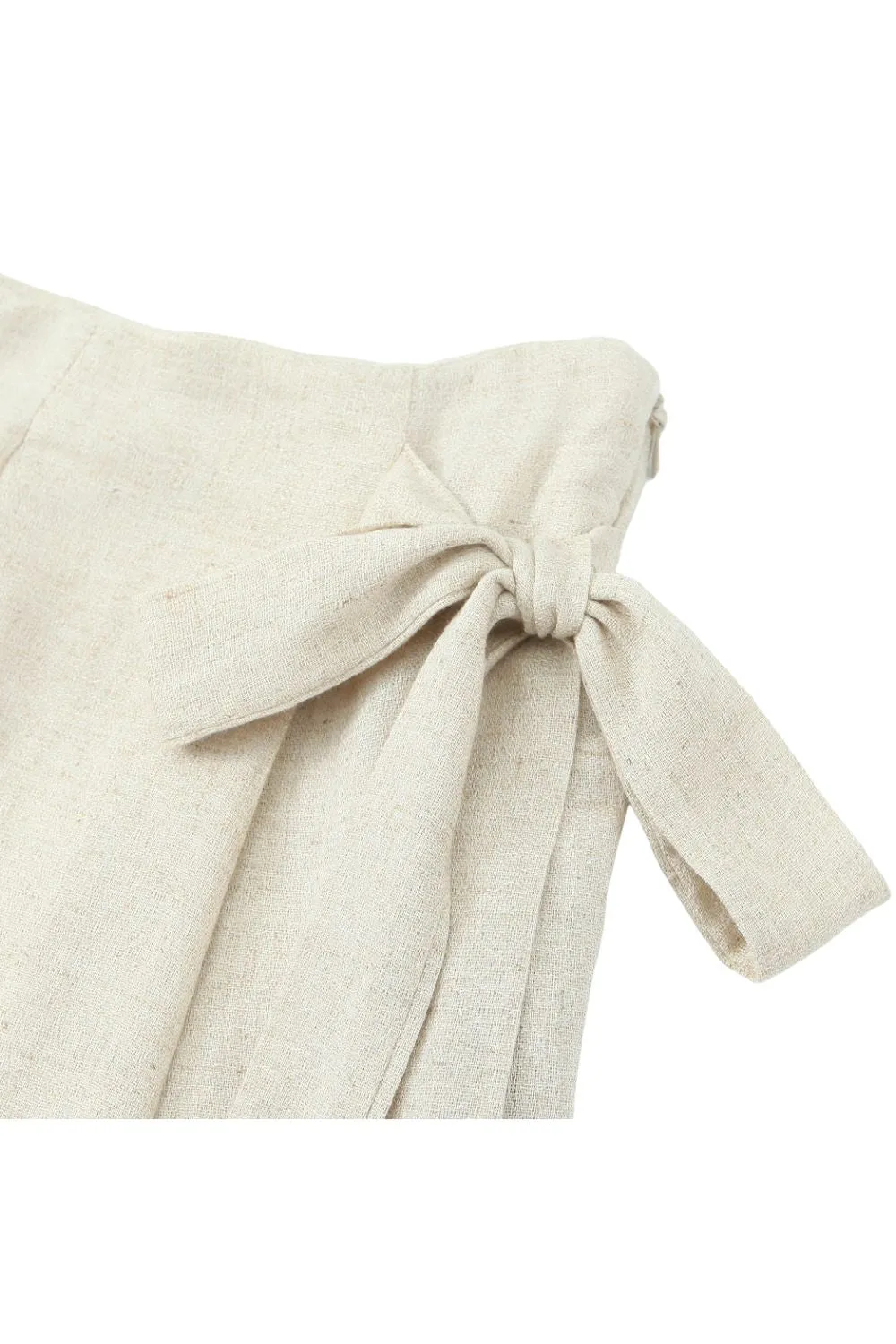 'Freya' Versatile Wide-Leg Wrap Style Casual Pants sold by Goodnight Macaroon product image thumbnail 4