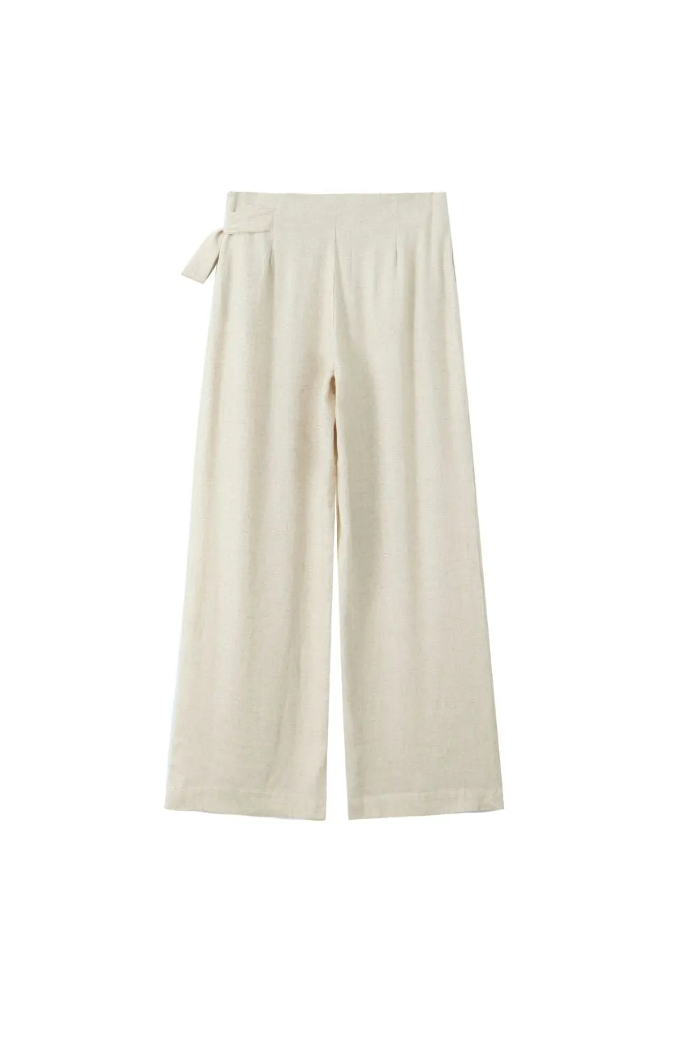 'Freya' Versatile Wide-Leg Wrap Style Casual Pants sold by Goodnight Macaroon product image thumbnail 2