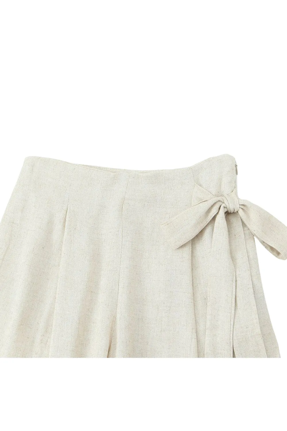 'Freya' Versatile Wide-Leg Wrap Style Casual Pants sold by Goodnight Macaroon product image thumbnail 3