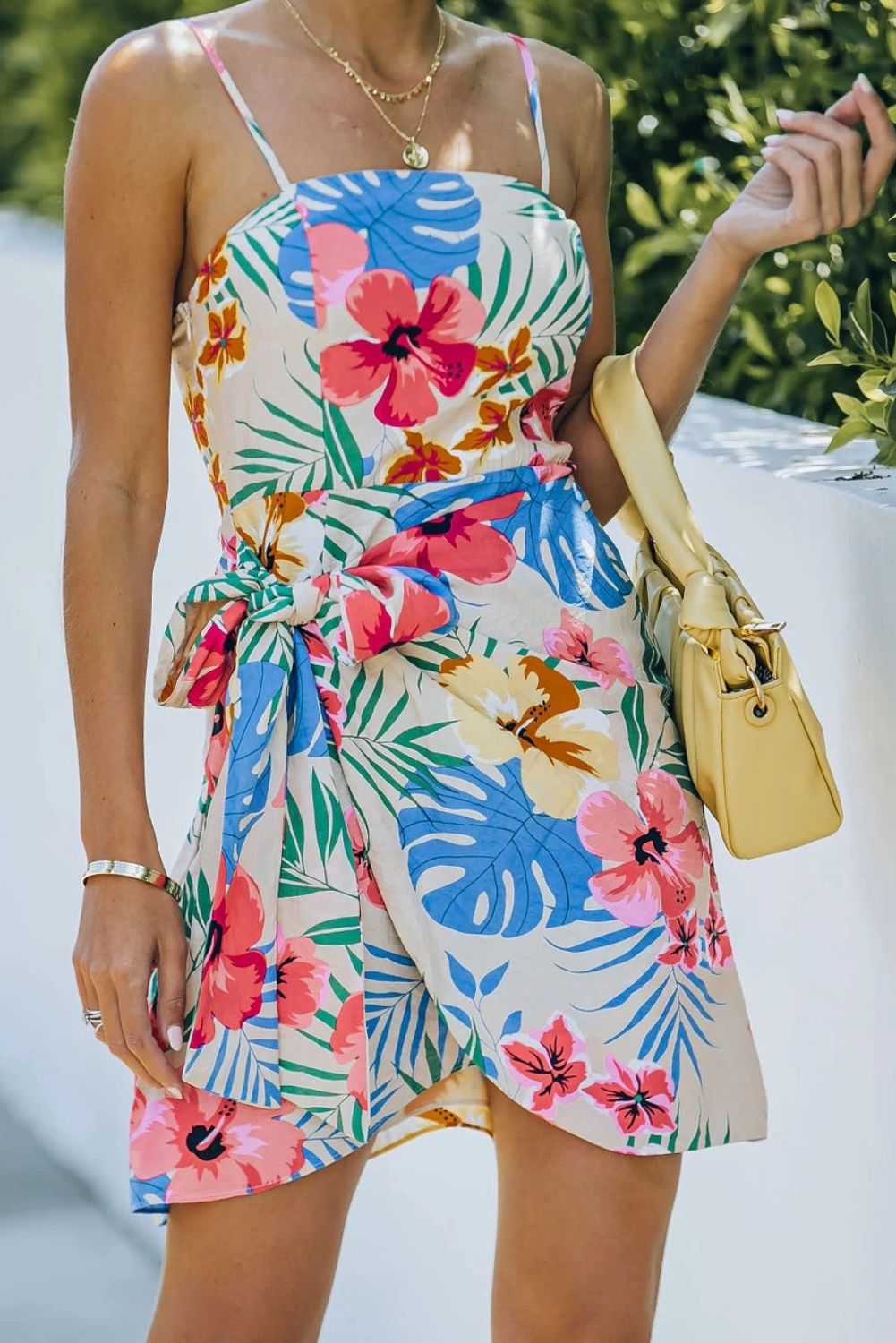 Smocked Floral Short Dress #148469 sold by Goodnight Macaroon