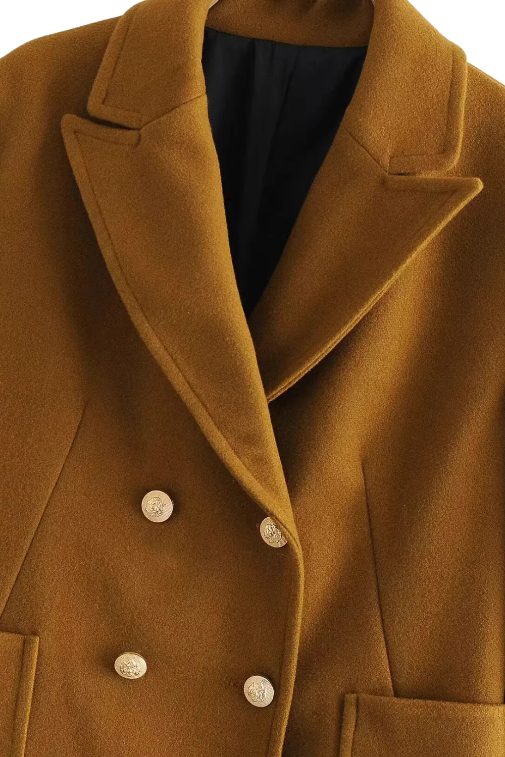 'Kathlene' Double Breasted Mid-Length Jacket sold by Goodnight Macaroon product image thumbnail 3