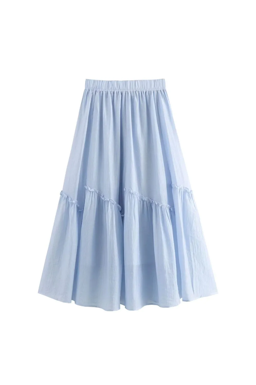 'Alice' High-Waisted Slimming Lace Trim Skirt sold by Goodnight Macaroon product image thumbnail 2