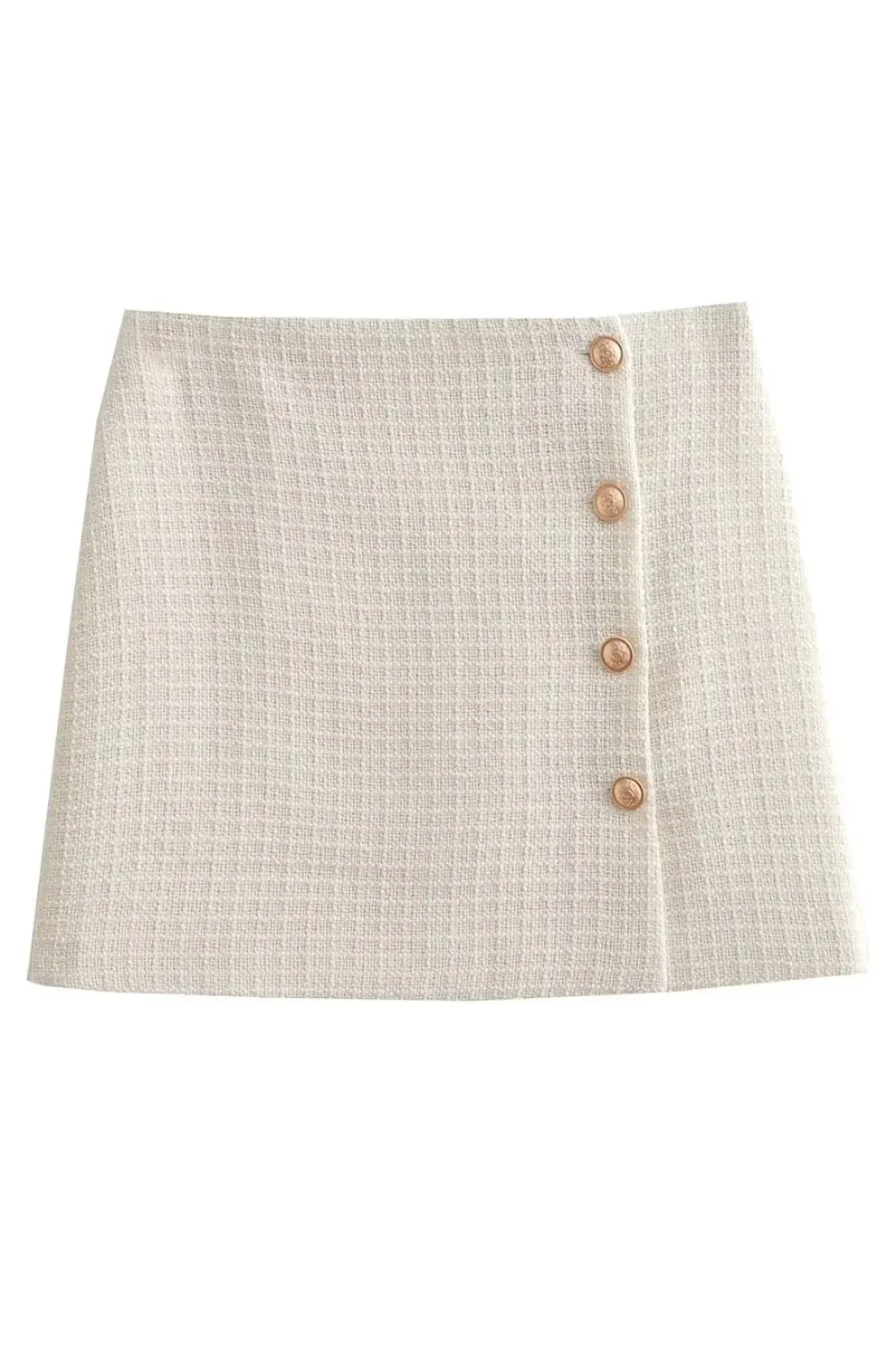 'Ivy' Knitted Buttoned Skirt sold by Goodnight Macaroon
