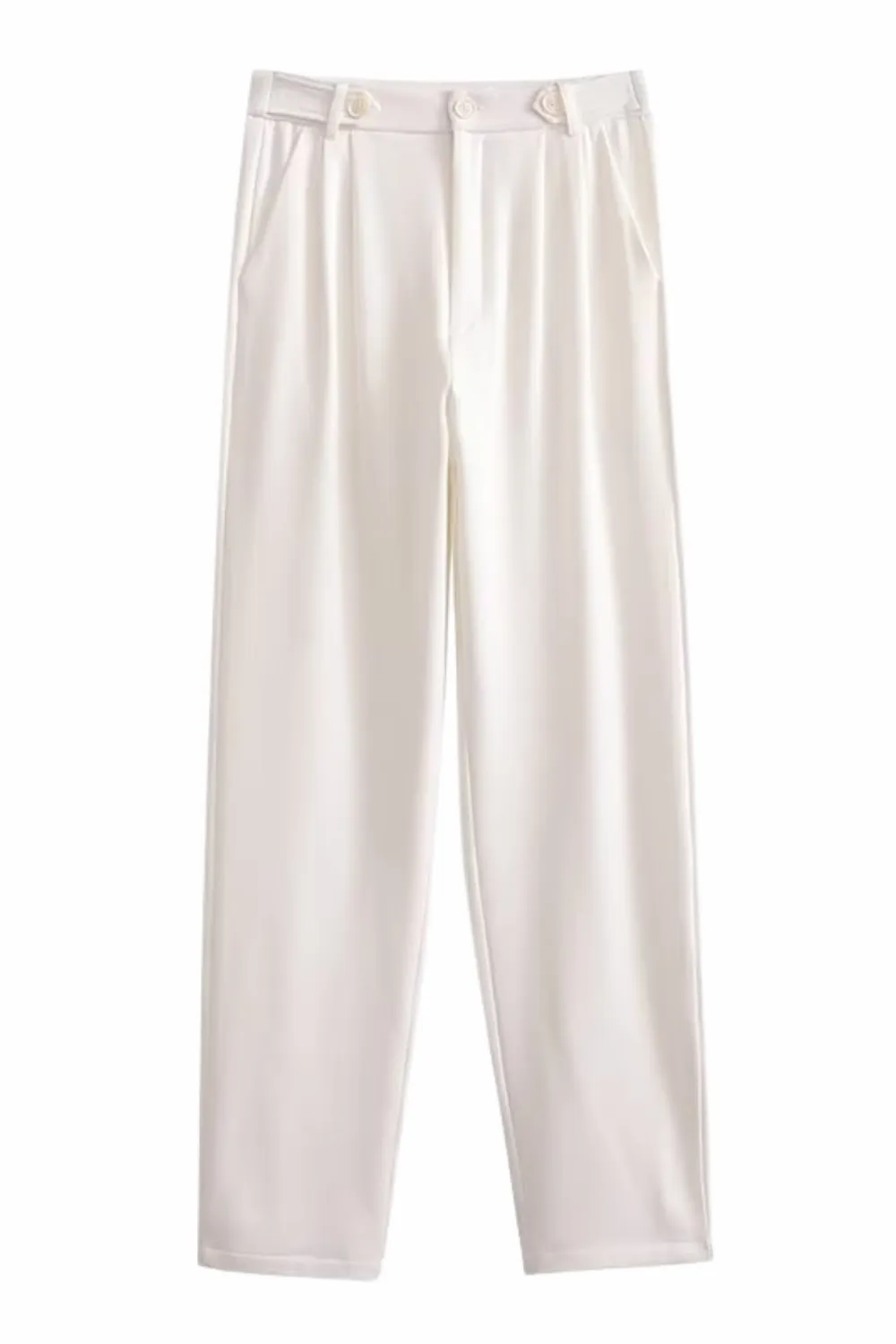 'Paige' High Waist Straight Trousers sold by Goodnight Macaroon