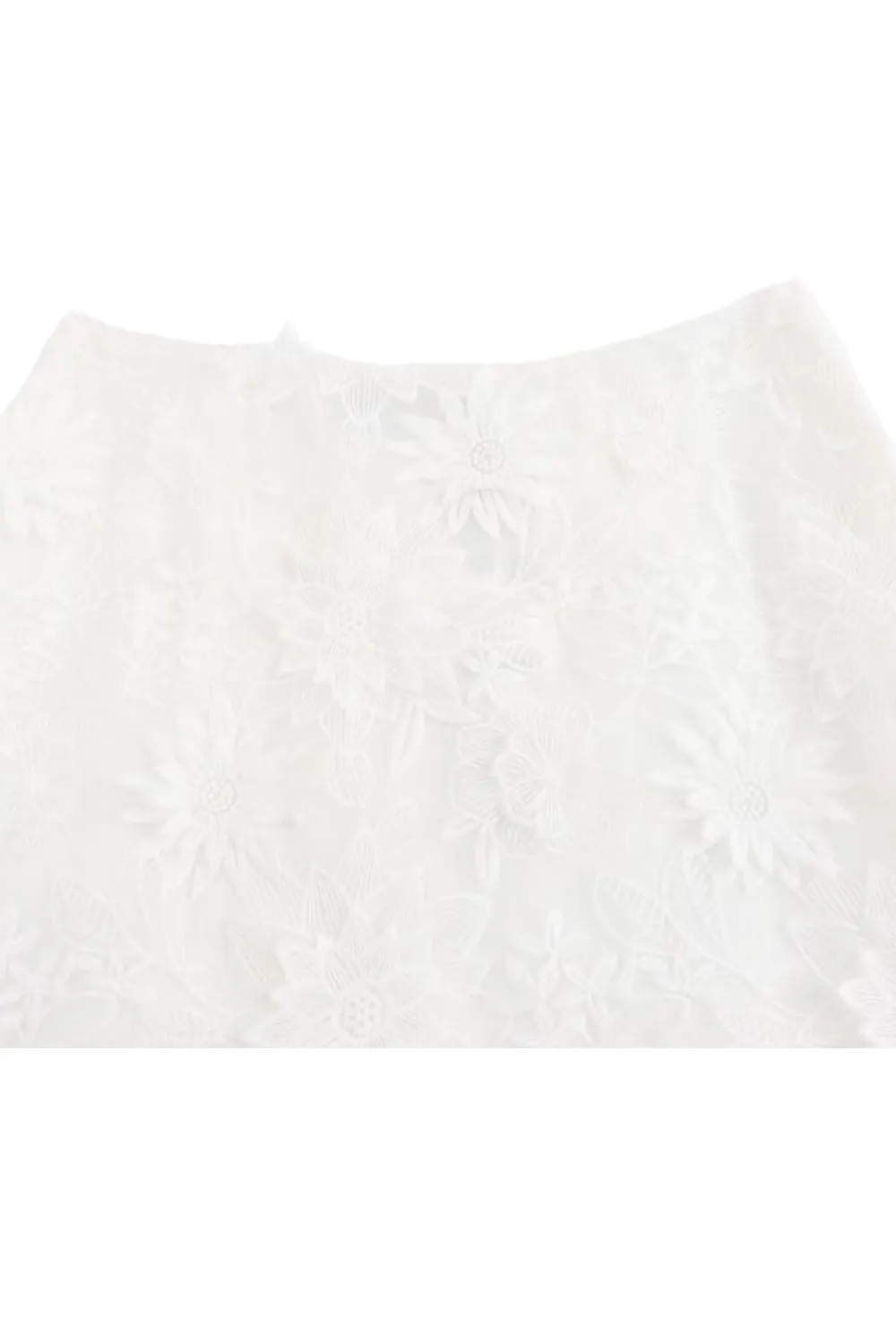 'Eliza' Embroidered Midi Skirt sold by Goodnight Macaroon product image thumbnail 3