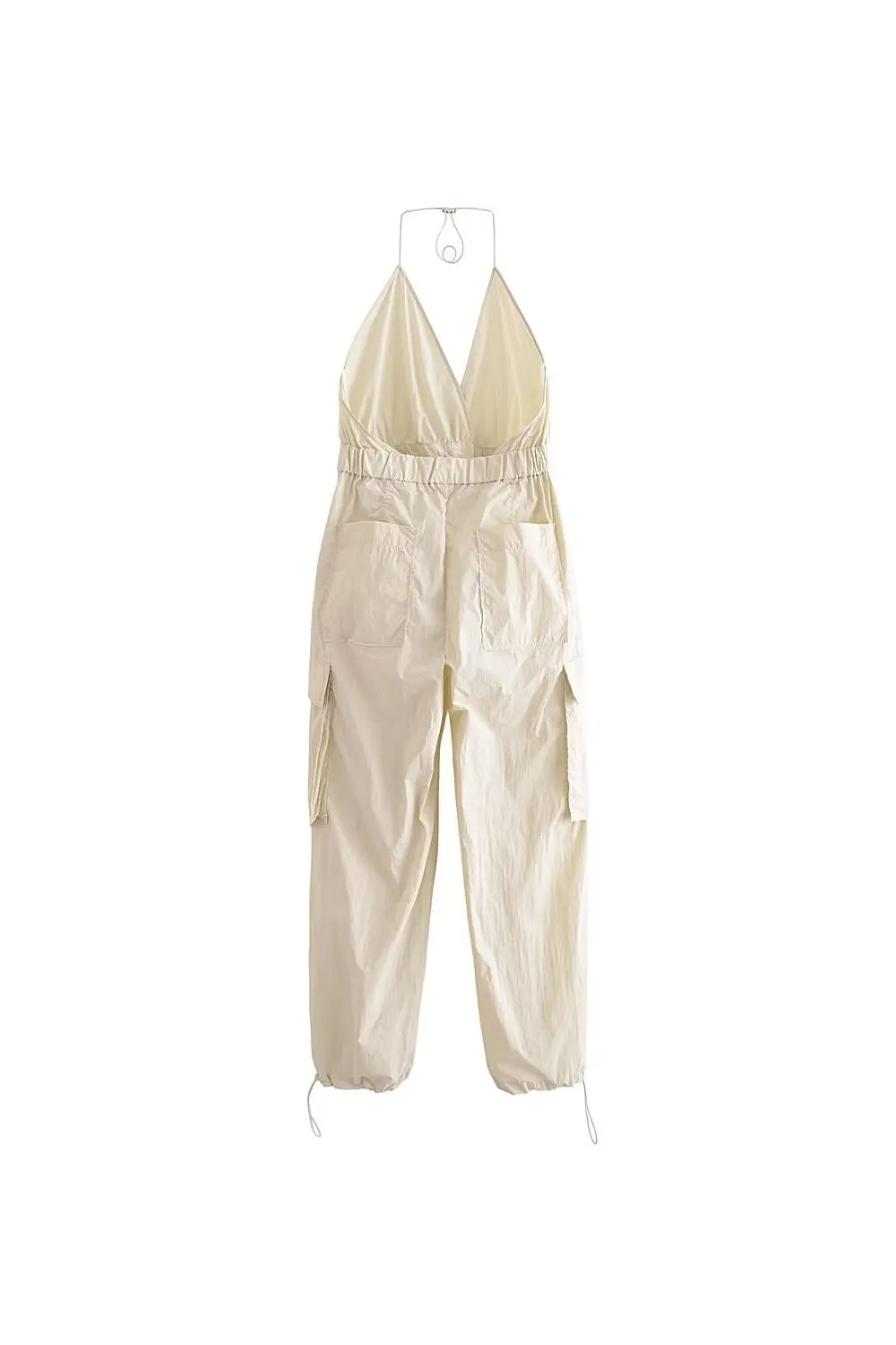 'Vivian' Backless Halter Neck Jumpsuit sold by Goodnight Macaroon product image thumbnail 2