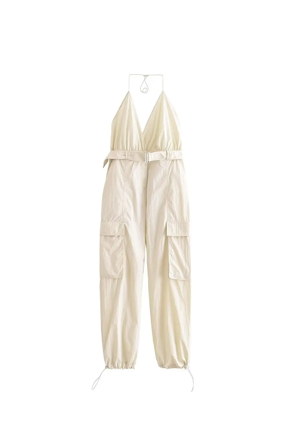 'Vivian' Backless Halter Neck Jumpsuit sold by Goodnight Macaroon