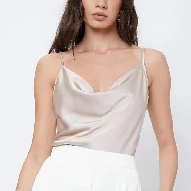 Cowl Neck Sleeveless Top #136270 sold by Goodnight Macaroon