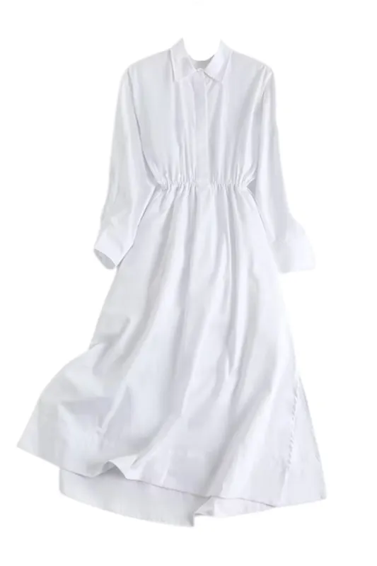 'Lenora' Collared Back Cutout Dress sold by Goodnight Macaroon