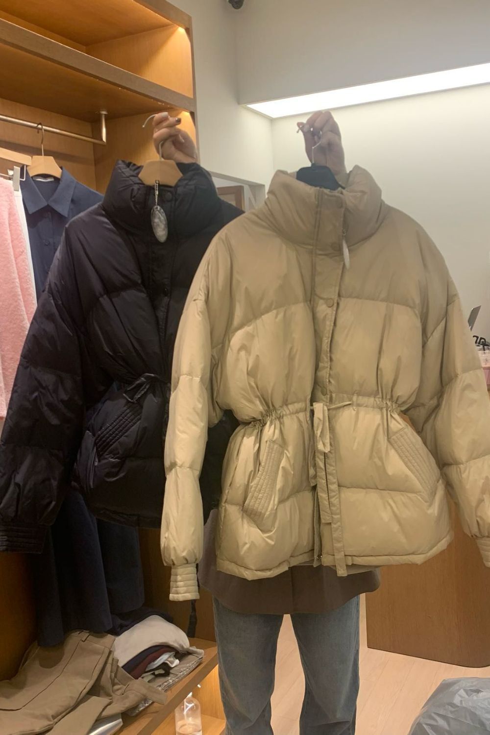 Puffer Quilted Jacket by Duck Down (3 Colors) sold by Goodnight Macaroon product image thumbnail 2