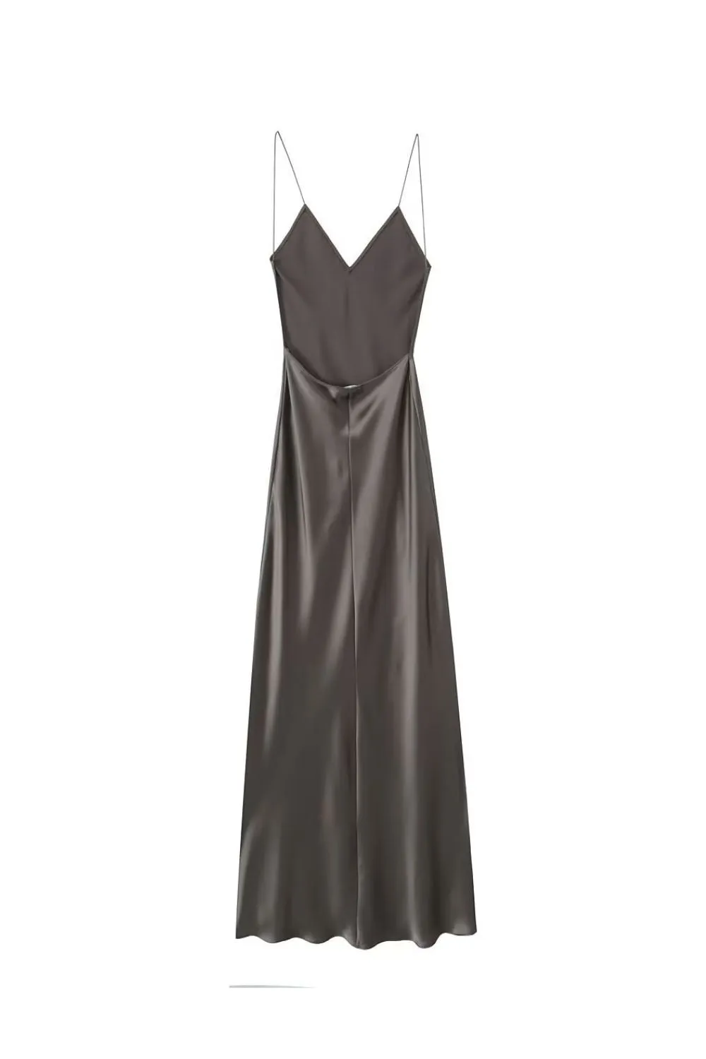 'Stella' Satin-Textured Lingerie-Style Midi Dress sold by Goodnight Macaroon product image thumbnail 5