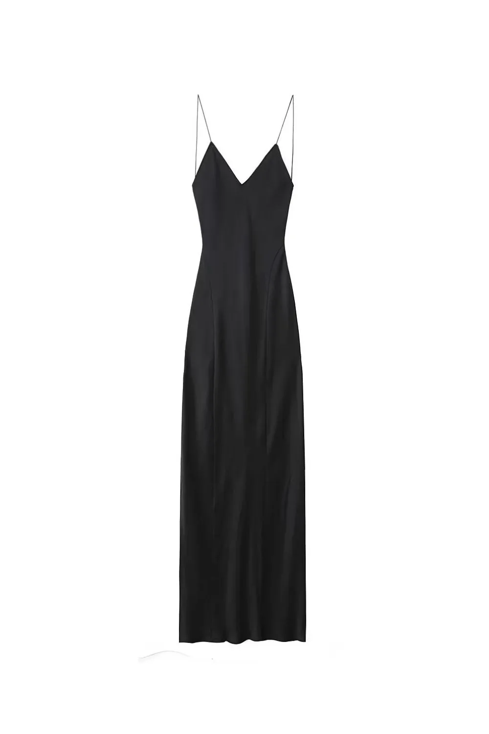 'Stella' Satin-Textured Lingerie-Style Midi Dress sold by Goodnight Macaroon product image thumbnail 2