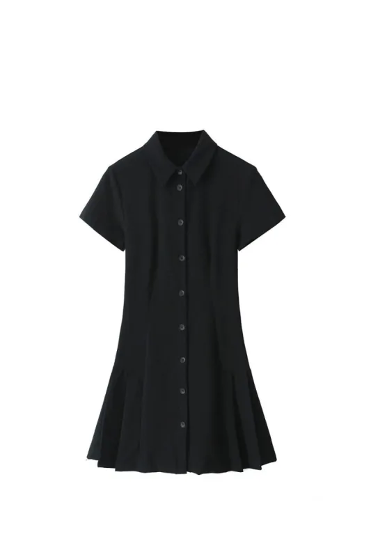 ’Gabriella‘ Shirt-style Mini Dress sold by Goodnight Macaroon
