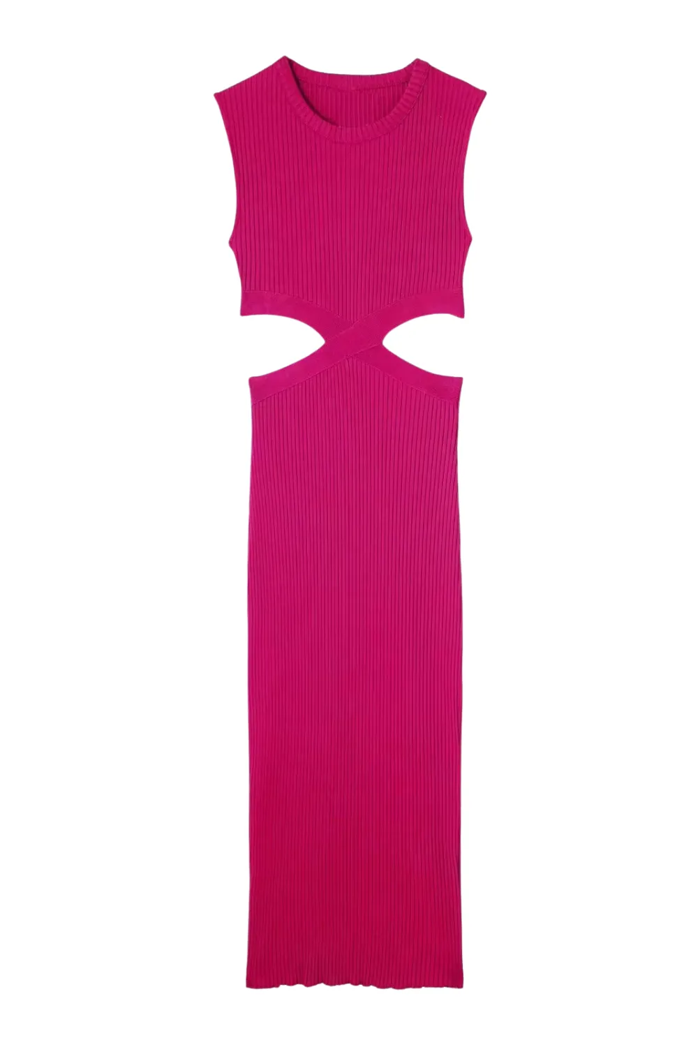 'Isley' Sleeveless Open Waist Midi Dress (3 Colors) sold by Goodnight Macaroon product image thumbnail 5