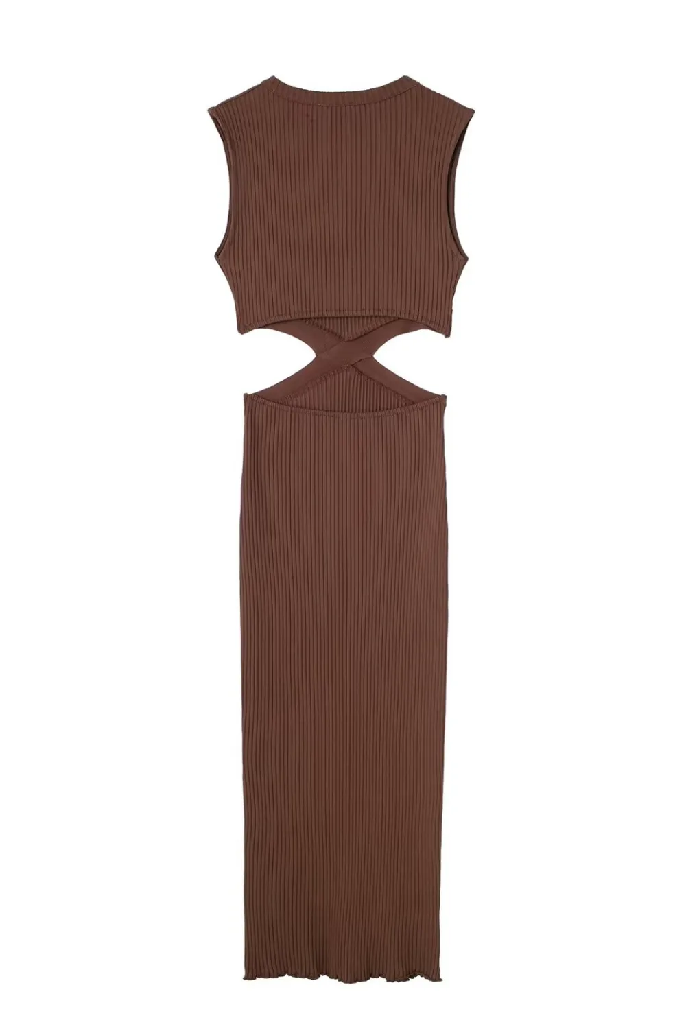 'Isley' Sleeveless Open Waist Midi Dress (3 Colors) sold by Goodnight Macaroon product image thumbnail 4