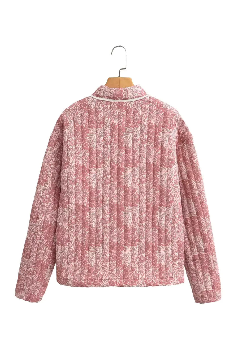 'Kate' Printed Open Front Quilted Jacket sold by Goodnight Macaroon product image thumbnail 2