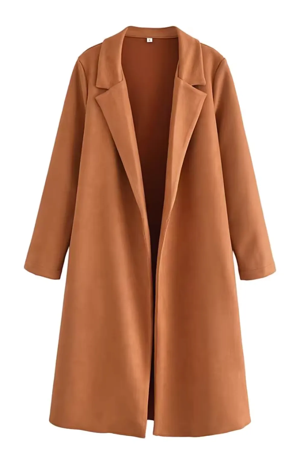 'Rae' Open-Front Collared Coat sold by Goodnight Macaroon