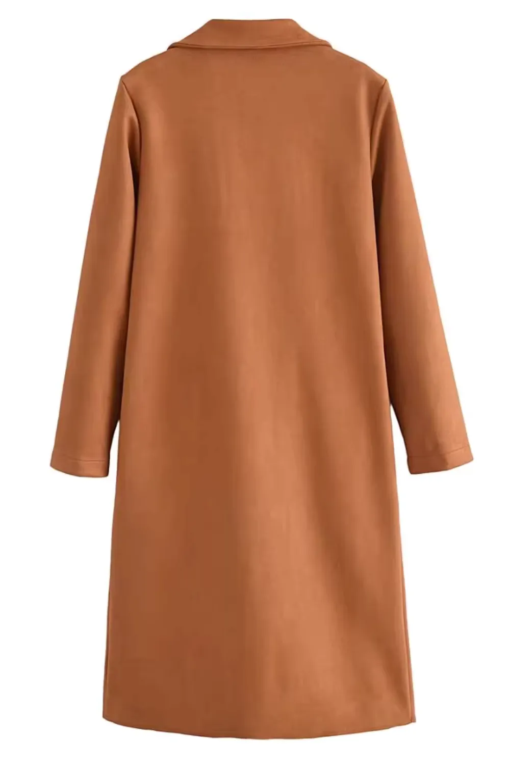 'Rae' Open-Front Collared Coat sold by Goodnight Macaroon product image thumbnail 2