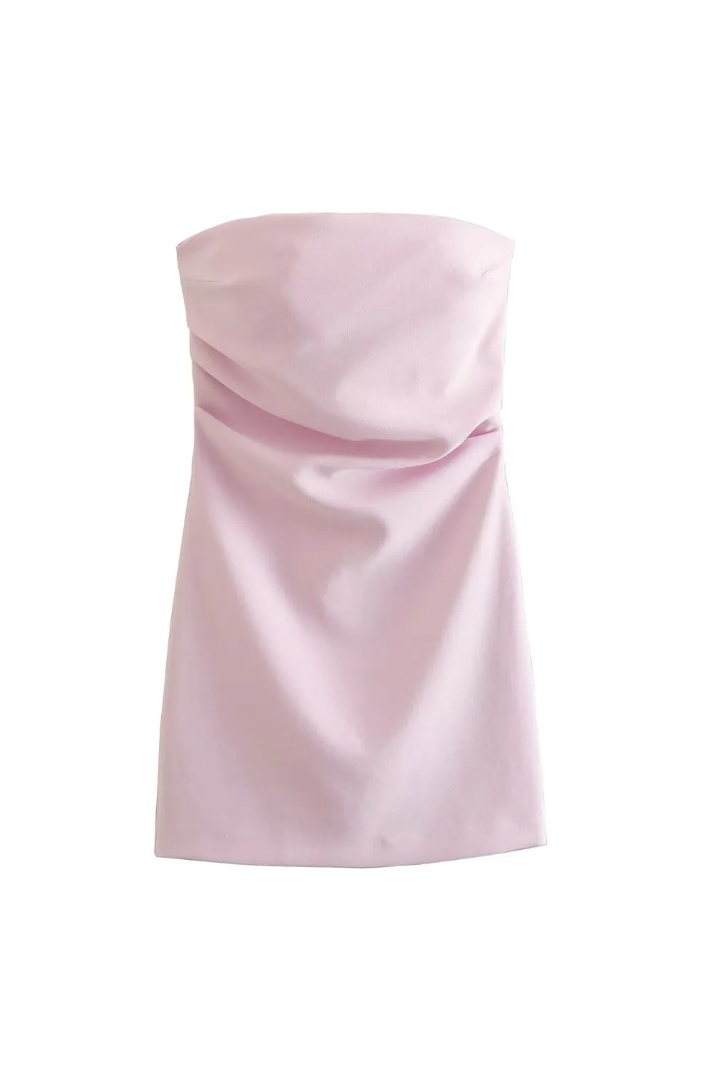 'Aurora' Sensual Ruched Bodycon Strapless Mini Dress sold by Goodnight Macaroon product image thumbnail 4