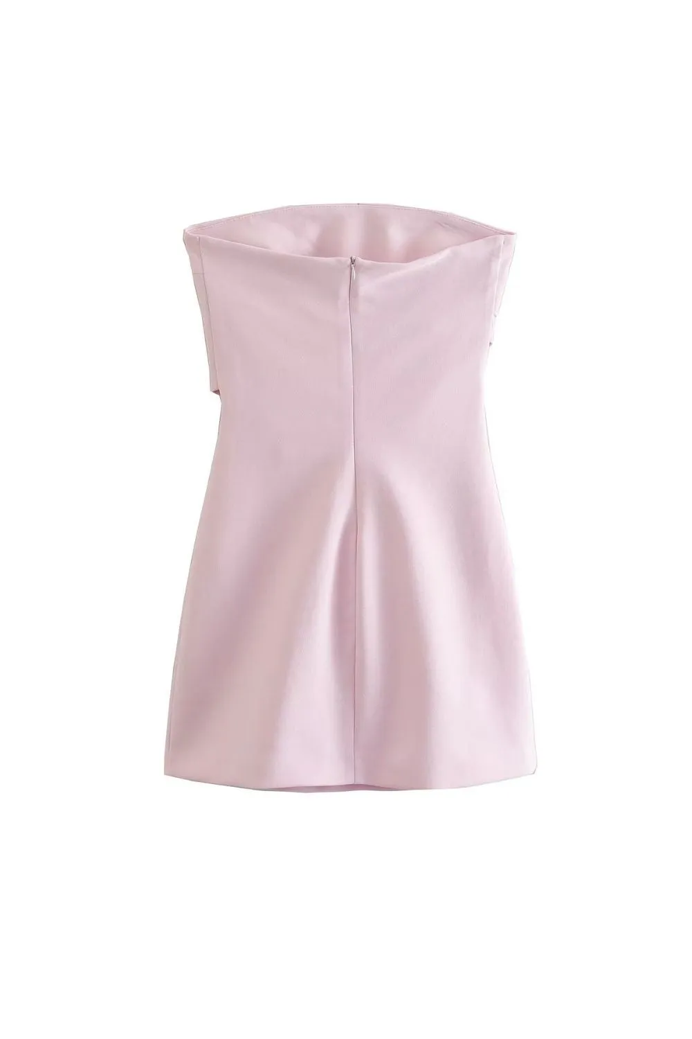 'Aurora' Sensual Ruched Bodycon Strapless Mini Dress sold by Goodnight Macaroon product image thumbnail 5